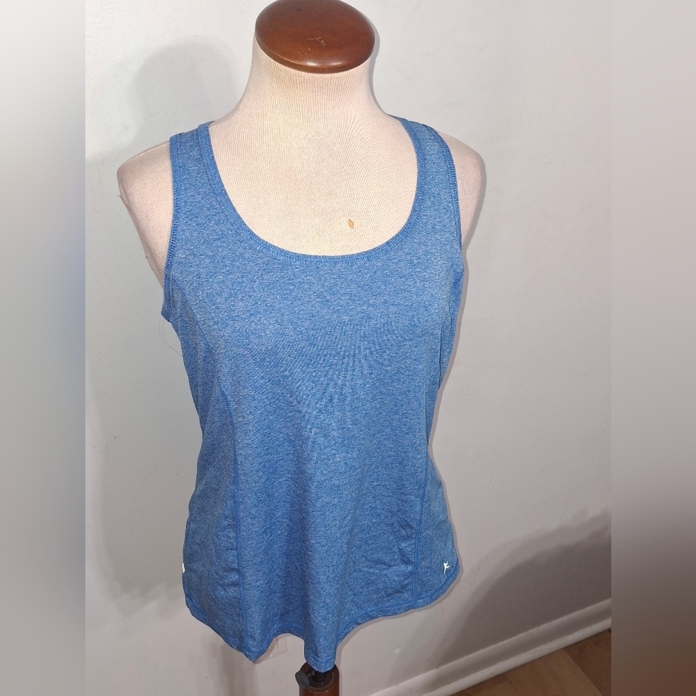 Danskin Now /Blue Athletic Tank Top- W Sz Medium